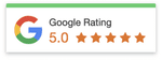Google Rating — Rated 5/5 based on 254 reviews